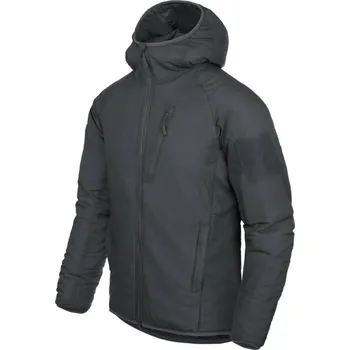 Pánská větrovka Bunda Helikon-Tex® WOLFHOUND CLIMASHIELD® APEX 67G s kapucí SHADOW GREY - XXL + doprava zdarma