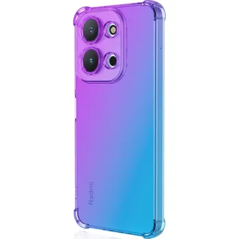 Pouzdro na mobilní telefon Kryt Xiaomi Redmi 15C Shock duhový fialovo-modrý (obal neboli pouzdro na Xiaomi Redmi 15C)