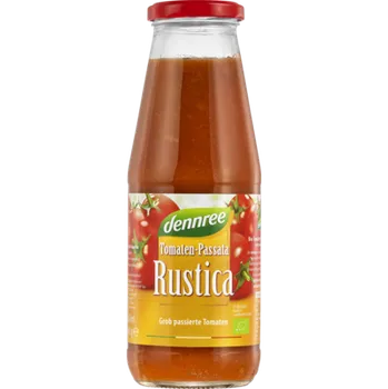Omáčka Dennree Rajčatová Passata Rustica 680 g bio BIO VEGAN Množství: 1 ks
