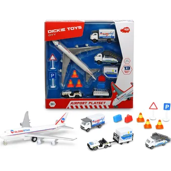 Dřevěná hračka Letisko hrací set