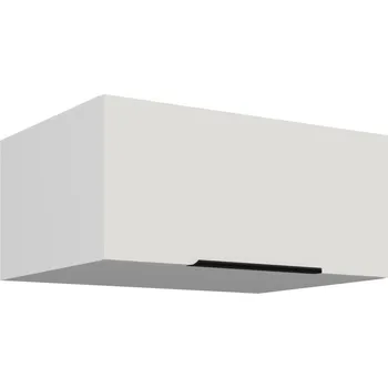 Kuchyňská skříňka Hluboká digestořová skříňka LUNARA - šířka 80 cm, bílá