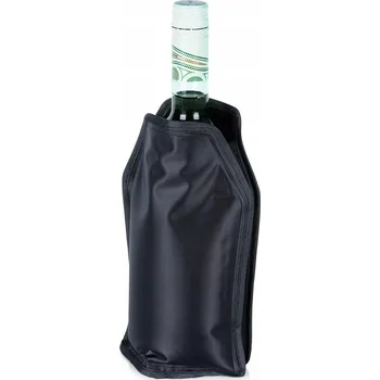 Termoobal na láhev Chladicí obal na láhev, černý, 22 cm