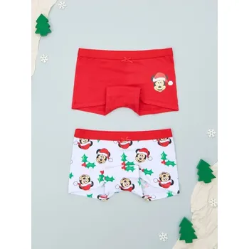 Dívčí spodní prádlo Sinsay - Sada 2&nbsp;kalhotek Mouse Mickey - vícebarevná - 984BR-MLC - 984BR-MLC-U86-1