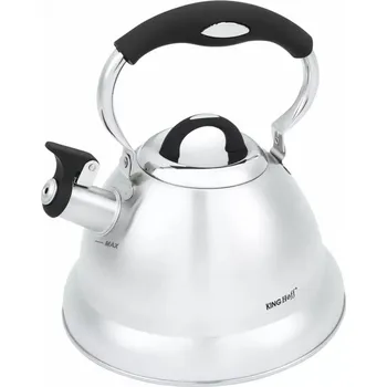 Varná konvice Tradiční ocelová Konvice Kinghoff 3,1 l šedá