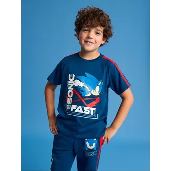 Sinsay - Tričko Sonic the Hedgehog - námořnická modrá - 199BX-59X - 199BX-59X-98-1