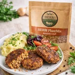 Herbi HERBI PlantMix Masová chuť (200 g) – rostlinná směs na bezmasé vaření