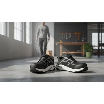 Pracovní obuv SAFETY JOGGER Polobotky FREEDOM SPIN S1PS ESD, NM, SR, SC, HI, CI, FO, HRO Velikost 50 (UK-15) černá