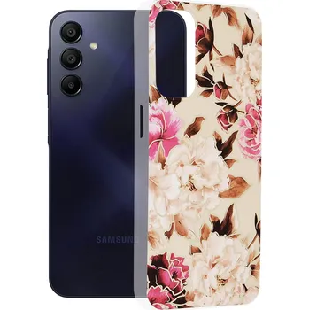 Pouzdro na mobilní telefon Techsuit – řada Marble – Samsung Galaxy A15 4G / A15 5G – Mary Berry Nude