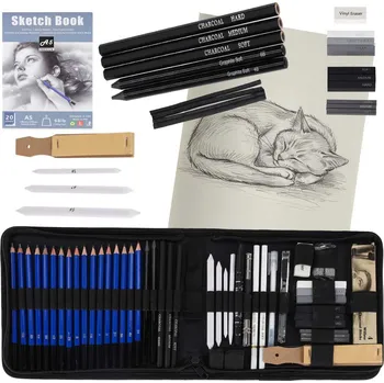 Výtvárné potřeby Skicovací tužky umělecká sada 54 kusů