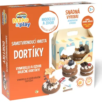 Modelovací hmota MODELO Samotvrdnúca hmota - Tortičky
