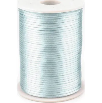 Saténová šňůra Ø2 mm, střední, 13 mentolová