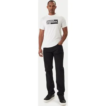 Pánské tričko Armani Exchange T-Shirt XM002788 AF10356 U0009 Bílá Regular Fit M