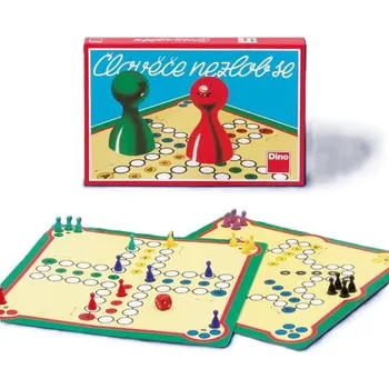 Dřevěná hračka Človeče nehnevaj sa hra