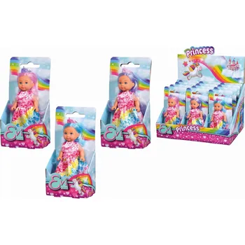 Panenka Bábika Evička Princezná, 3 druhy, DP12