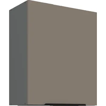 Kuchyňská skříňka Horní kuchyňská skříňka LUNARA - šířka 60 cm, tmavě béžová / antracit