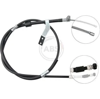Lanko parkovací brzdy Tažné lanko, parkovací brzda A.B.S. K15348