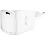 TRUSt MAXO 30W USB-C GAN CHARGER WHITE