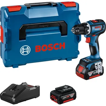 Bosch vrtací šroubovák GSR 18V-90 C, 2x 4.0 Ah, GAL 18V-40