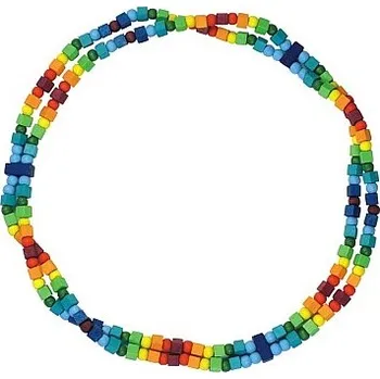 dětské šminky a malovátka Detský náhrdelník dúhový