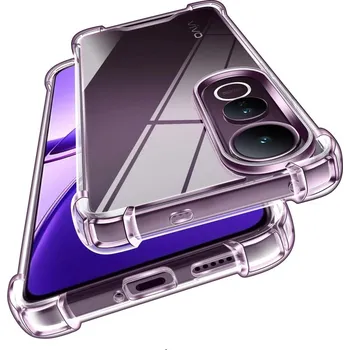 Pouzdro na mobilní telefon Kryt Vivo V50 Lite odolný průhledný (obal neboli pouzdro na Vivo V50 Lite)