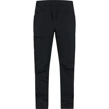 Pánské kalhoty Pánské strečové kalhoty Haglöfs ROC Lite Slim - černá Velikost: 50