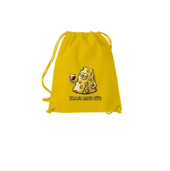 Sportovní vak Bastard Zraju jako sýr vak Yellow