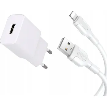 Síťová nabíječka Prestico F7S pro Apple iPhone USB Lightning 2,4A Bílá