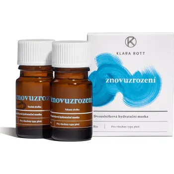 Pleťová maska Dvousložková hydratační maska (cestovní balení)