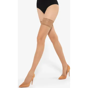 Dámské punčochy Gatta samodržící punčochy Michelle 1-2 daino