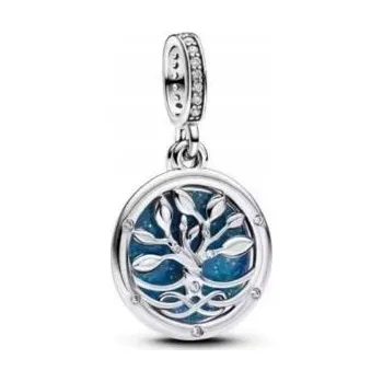 Přívěsek Přívěsek strom života nekonečno korálky přívěsek stříbro S925