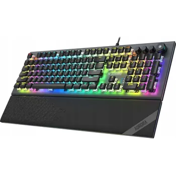 Klávesnice Drátová klávesnice iBOX Aurora K-5 Gaming, mechanická, RGB