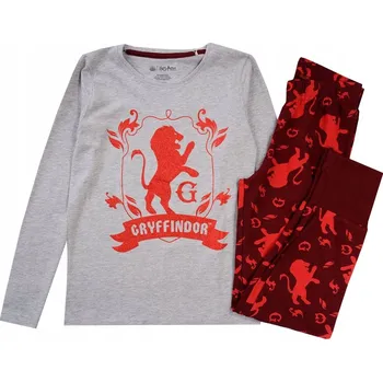 Chlapecké pyžamo Harry Potter Chlapecké bavlněné pyžamo Zmijozel, s dlouhým rukávem 134/140 Cm