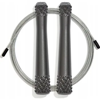 Švihadlo z plastu adidas 300 cm šedé