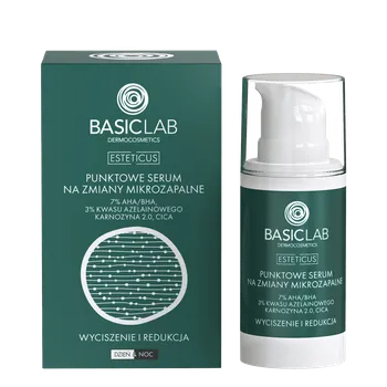 Pleťové sérum Basiclab Esteticus sérum na mikrozánětlivé léze, 15 ml