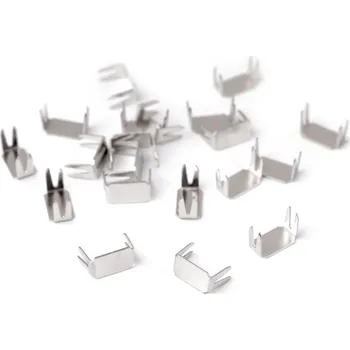 Zip Koncovka na spirálový a kostěný zip No 10 dolní, malé, nikl