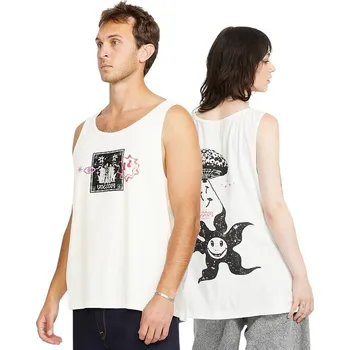 Pánské tílko tílko Volcom Fa Filip Rygalski - Off White XL