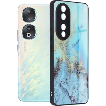 Pouzdro na mobilní telefon Techsuit – řada Glaze – Honor 90 – modrý oceán