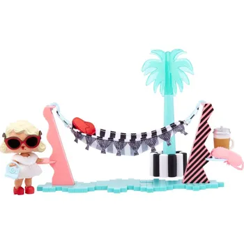 Panenka L.O.L. Surprise! Nábytok s bábikou, séria 6 - Prázdninová pohoda & Leading Baby