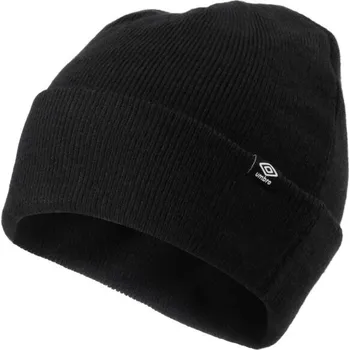 Pokrývka hlavy Zimní čepice Umbro SMALL LOGO BEANIE UNI Černá, Bílá