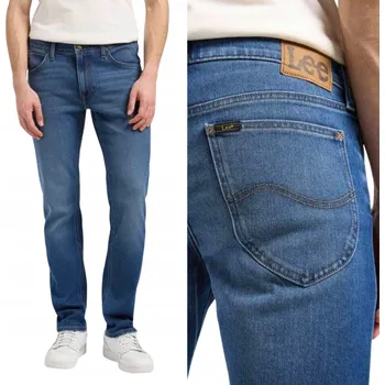Pánské džíny Lee DAREN ZIP FLY pánské džíny se zúženými nohavicemi, velikost 36/32