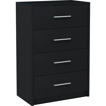 Komoda Komoda Matkam 60 x 35 x 75 cm, černá matná