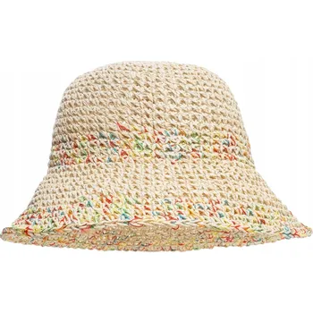 Klobouk Agrafka slaměný klobouk béžový univerzální velikost