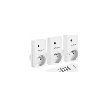 Elektrická zásuvka Zásuvky bezdrátové REBEL URZ1226-3 3+1