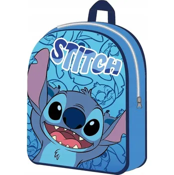 Dětský batoh Předškolní Batoh Lilo & Stitch Difuzed s jednou přihrádkou pro chlapce a dívky, fialový, modrý