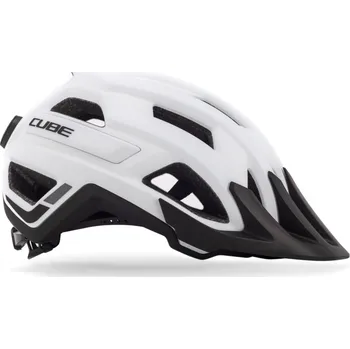 Cyklistická přilba Přilba CUBE ROOK white M 52-57 cm