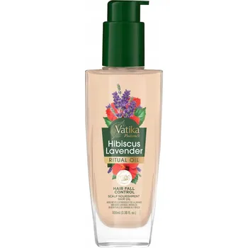 Vlasová regenerace Rituální olej na vlasy s ibiškem a levandulí 100 ml Dabur Vatika Natura