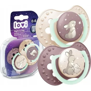 dudlíky Silikonový Dudlík Lovi dynamický 0-6m