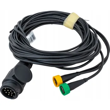 Auto elektroinstalace Elektroinstalace svazek pro přívěs, vlek 5,2m 13 PIN bajonetové konektory 2x 5PIN