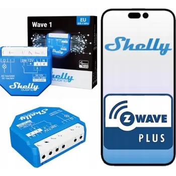 Řídicí jednotka Shelly Qubino Wave Z-Wave