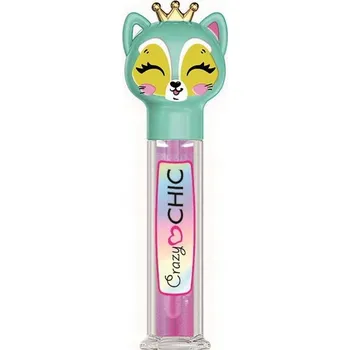 Lesk na rty Lesk na rty Crazy Chic animal Raccoon Queen Clementoni